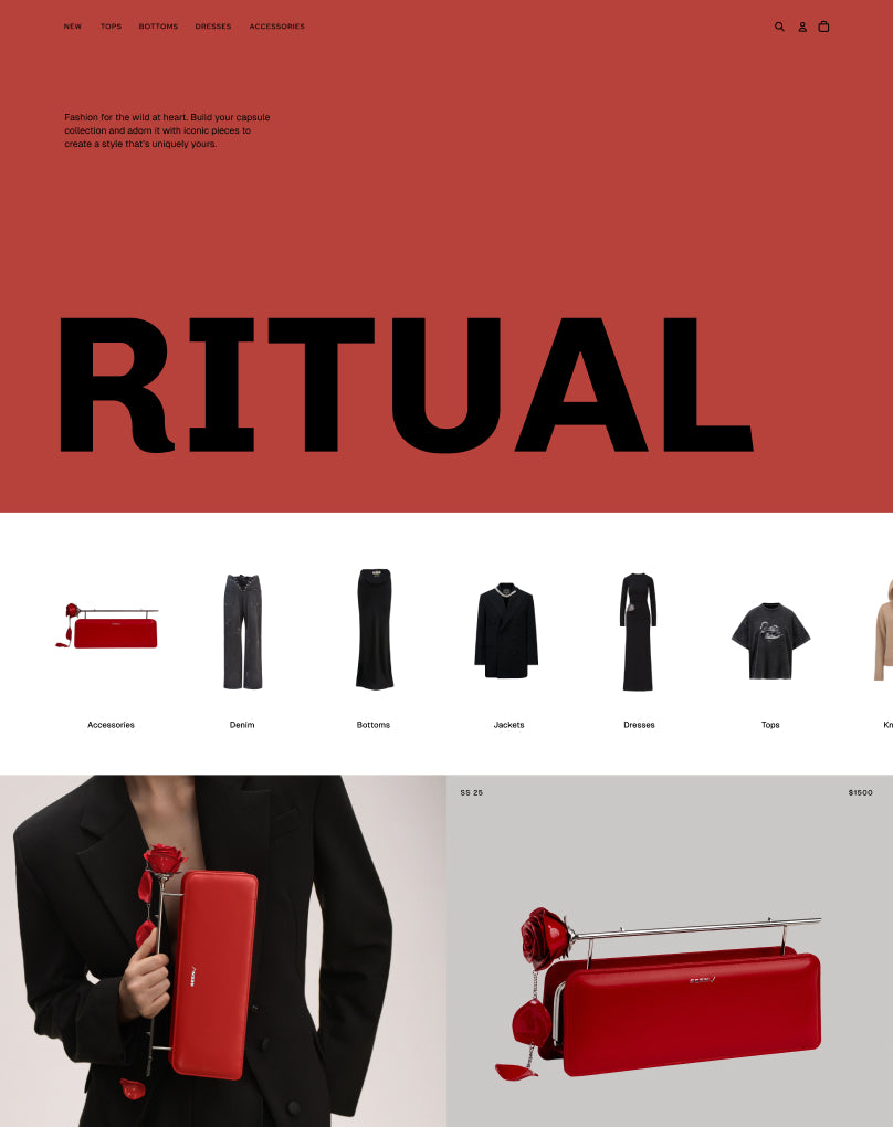 Preview of Heritage, a Horizon theme with tactile design elements that make products feel tangible online, showcasing craftsmanship and authenticity.